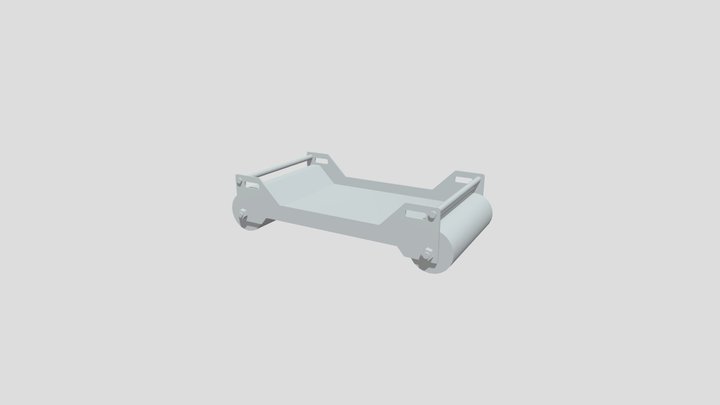 Подкатная тележка 3D Model