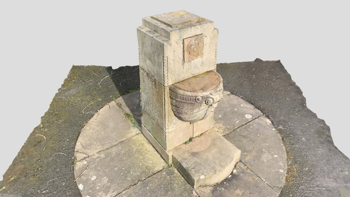 War Memorial - Raw Scan - RealityScan 3D Model