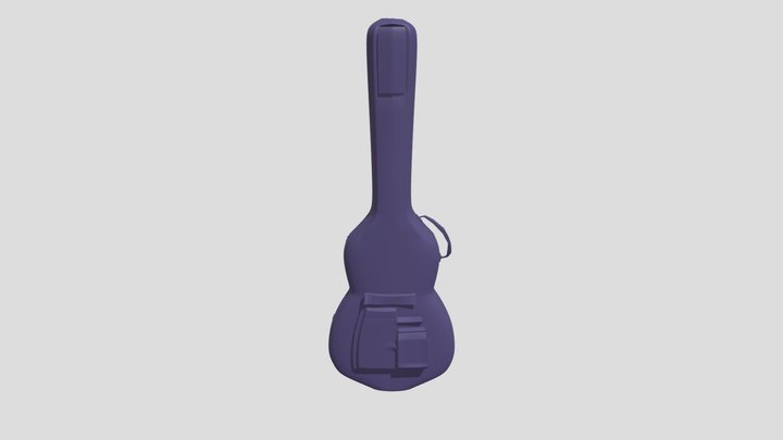 guitar case p01 3D Model
