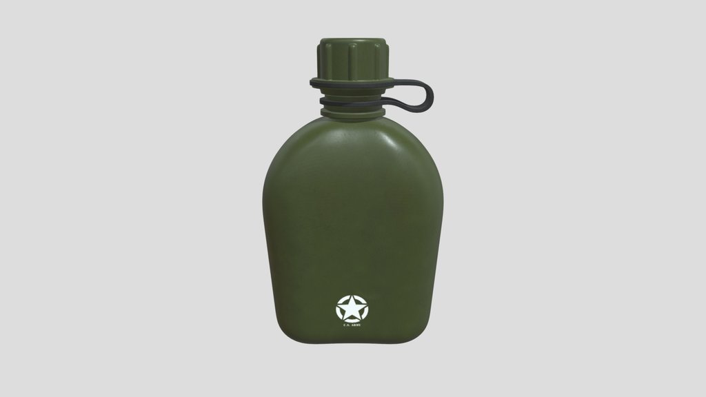 Canteen Military 12x21x7