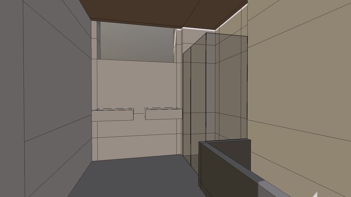 Bagno A115 3D Model