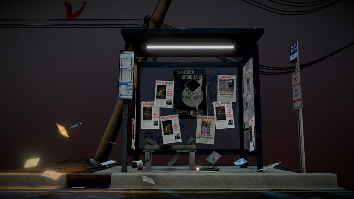 Scattered Disappearances 3D Model