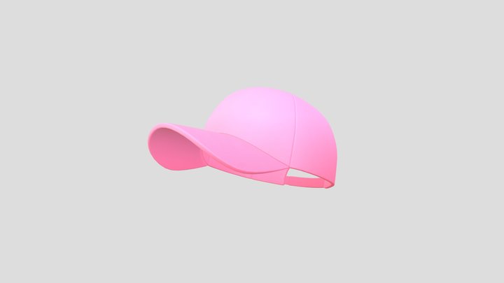 Pink Cap 3D Model