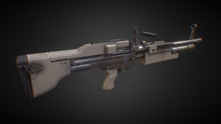 M60E6 3D Model