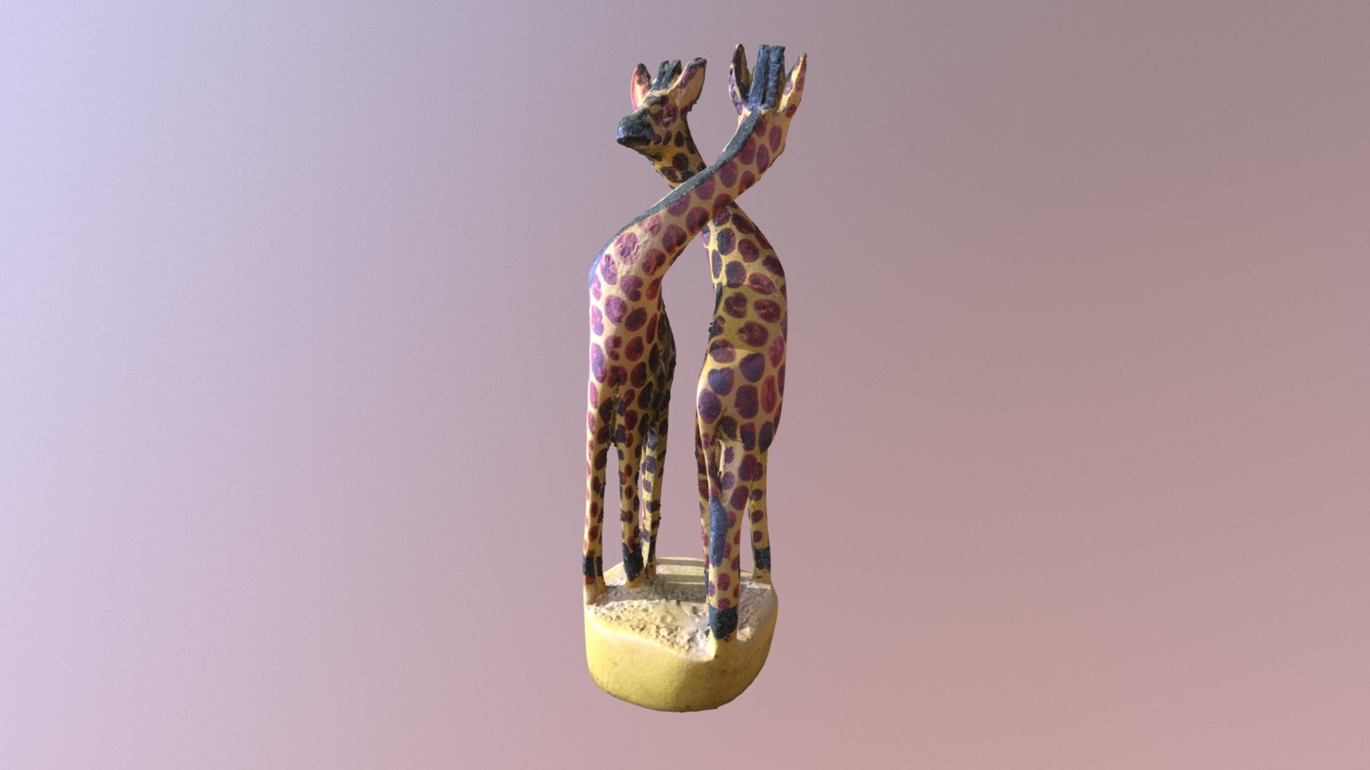 Giraffes-statue