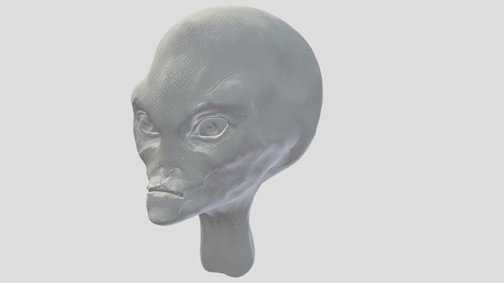 Alien Mapped 3D Model