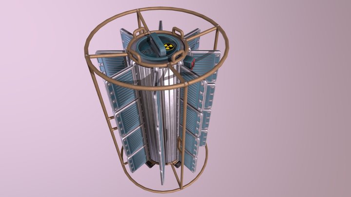 Radioisotope  Thermoelectric  Generator (RITEG) 3D Model