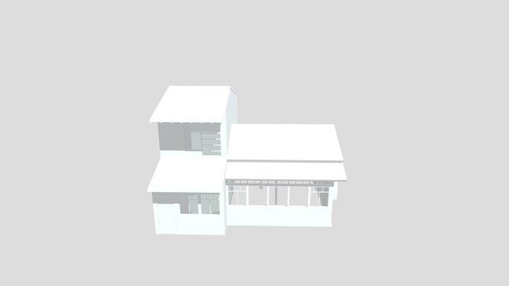 Stl_дом 3D Model