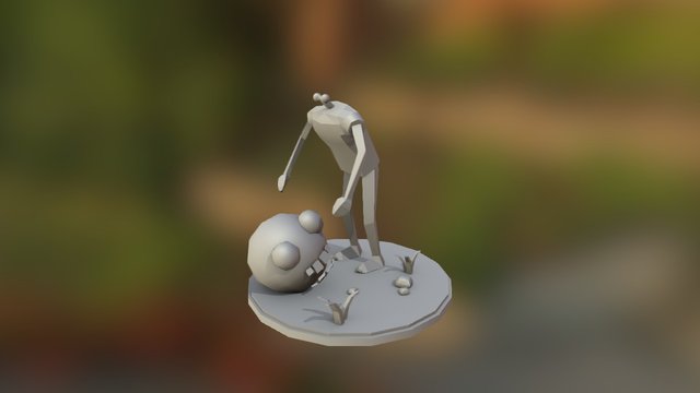 Zombie 3D Model