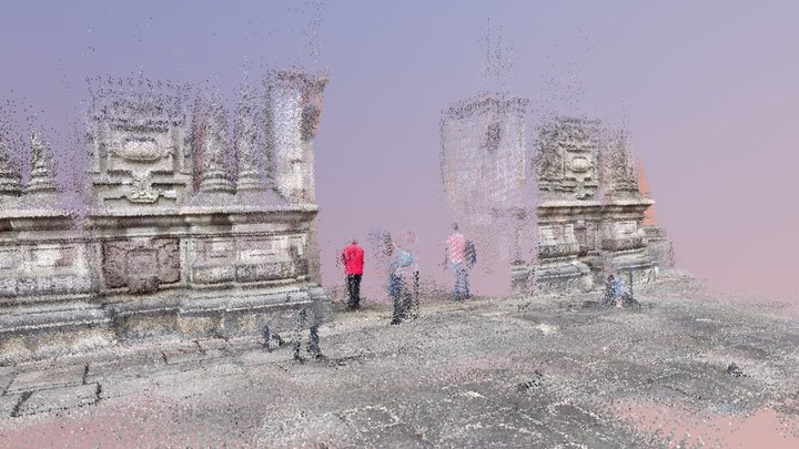 Puerta de la basílica San Merced 1535 | LiDAR 3D Model