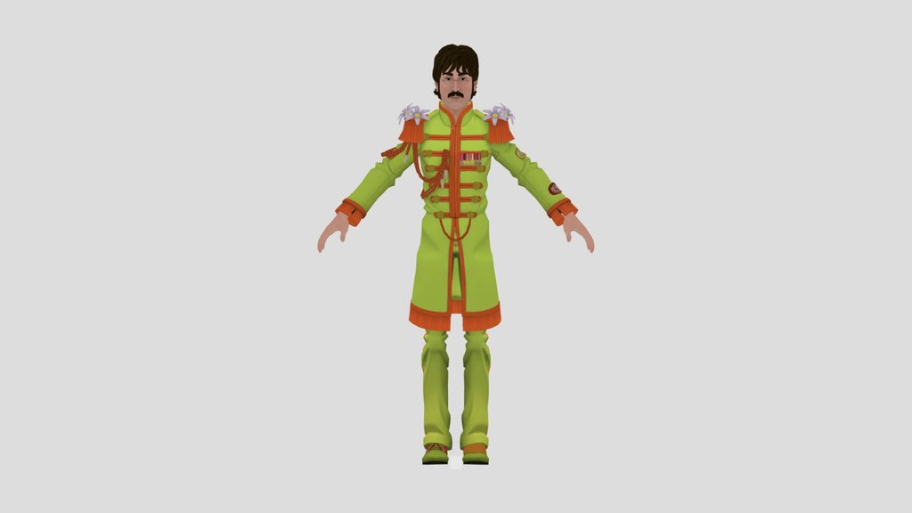 John Lennon Sgt. Pepper Outfit