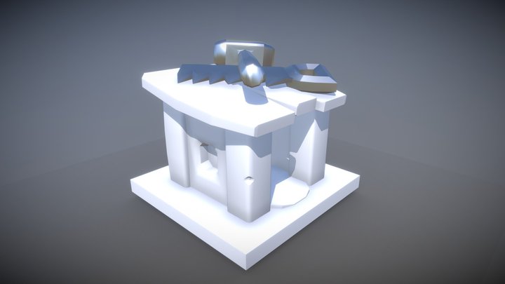 Builders Hut Clash ir clans 3D Model