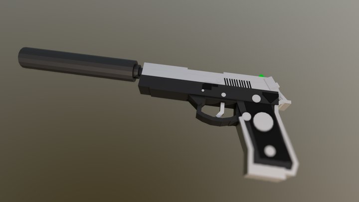 USP-S 3D Model