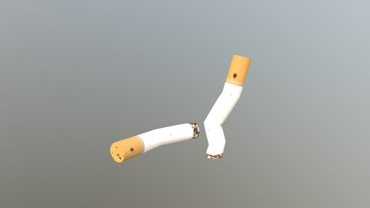 Cigarettes 3D Model