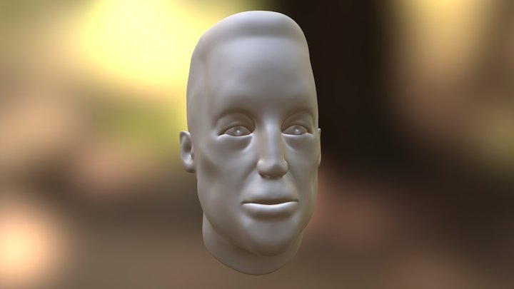 Male Sculpt, First try on my new Cintiq Pro! 3D Model