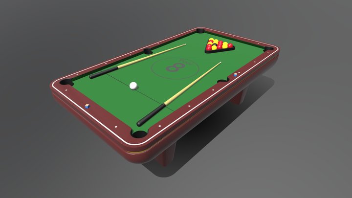 Mesa De Billar – Modello 3D gratuito STL