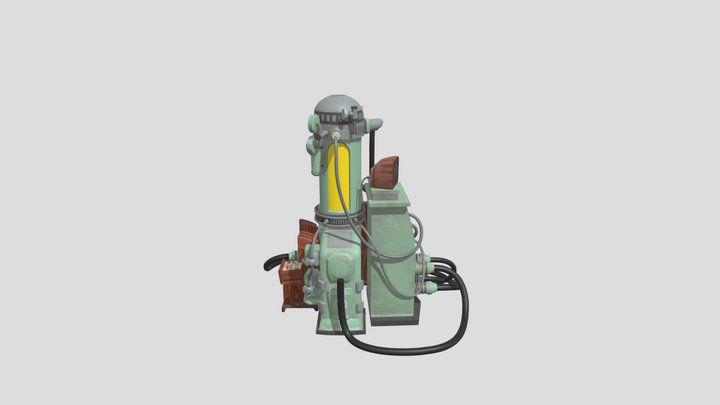Machine-01 3D Model