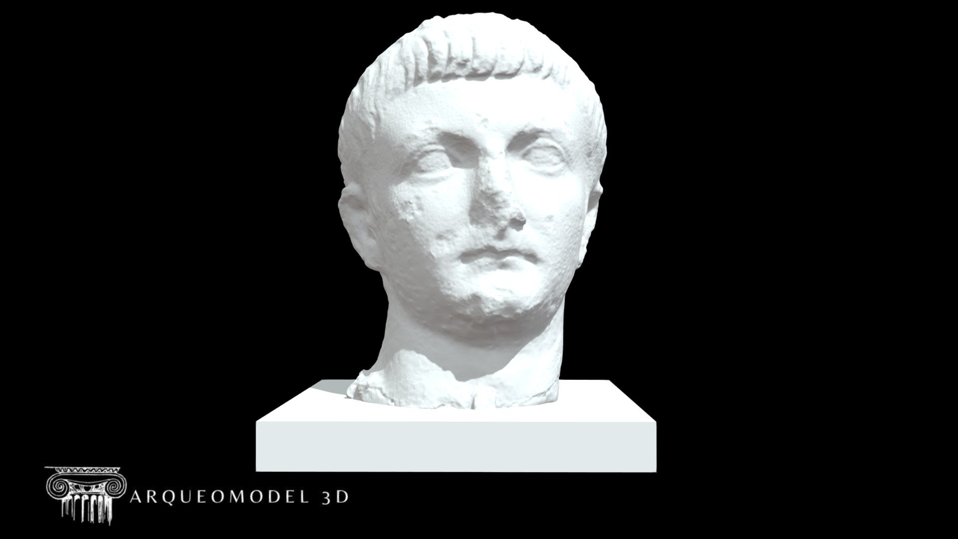 Druso el Menor 3DPRINT - MUSEO DE ZARAGOZA