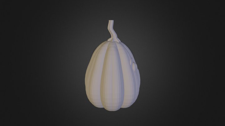 Sam the pumpkin 3D Model
