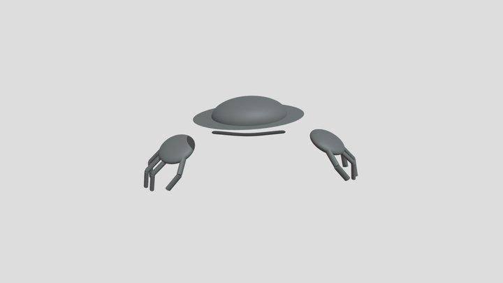 my "Blocked Forever" model (apparently broken.) 3D Model