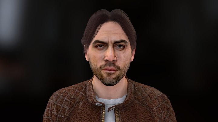 Javier Bardem – Modello 3D gratuito STL