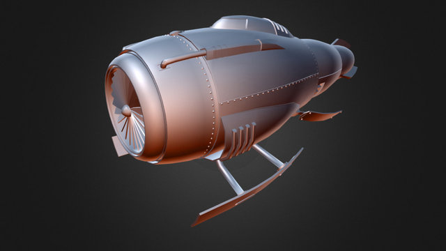 Jet-Runner 3D Model