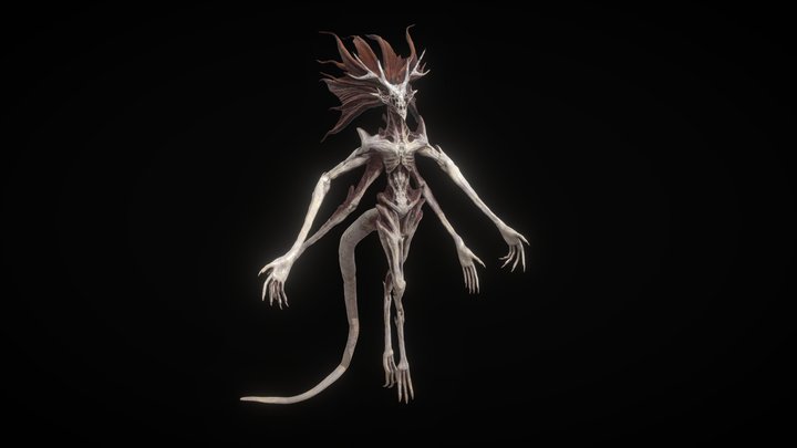 Celestial Creature 3D Model