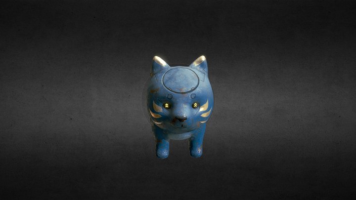 Robbo shiba inu 3D Model