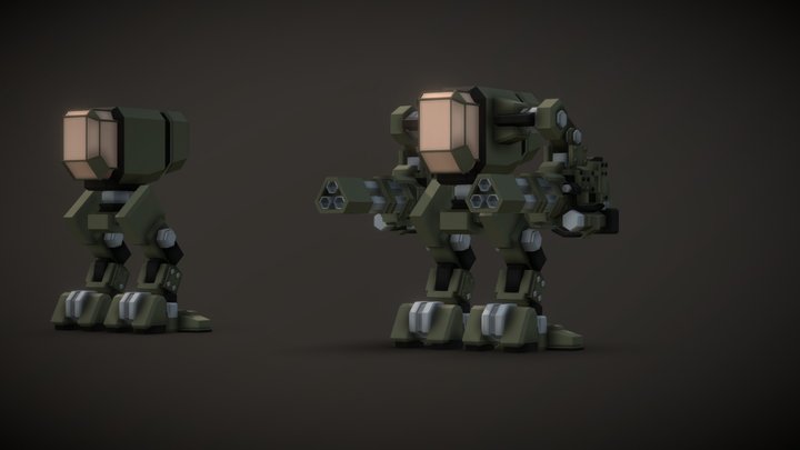 Mech Bot – Free 3D Model STL