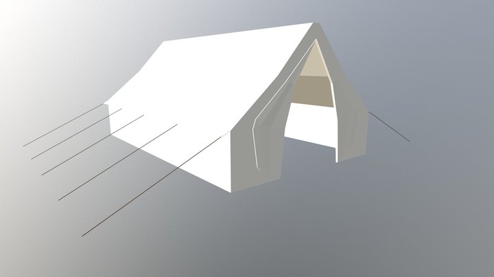 Officer Tent 3D Model