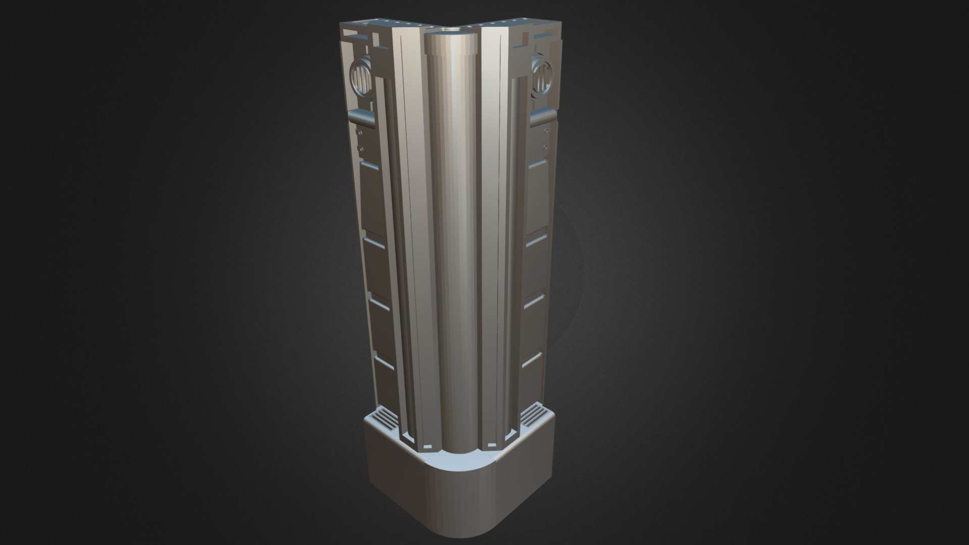 [EnvArt][SF] Style 1 Foundation Wall CORNER OUT