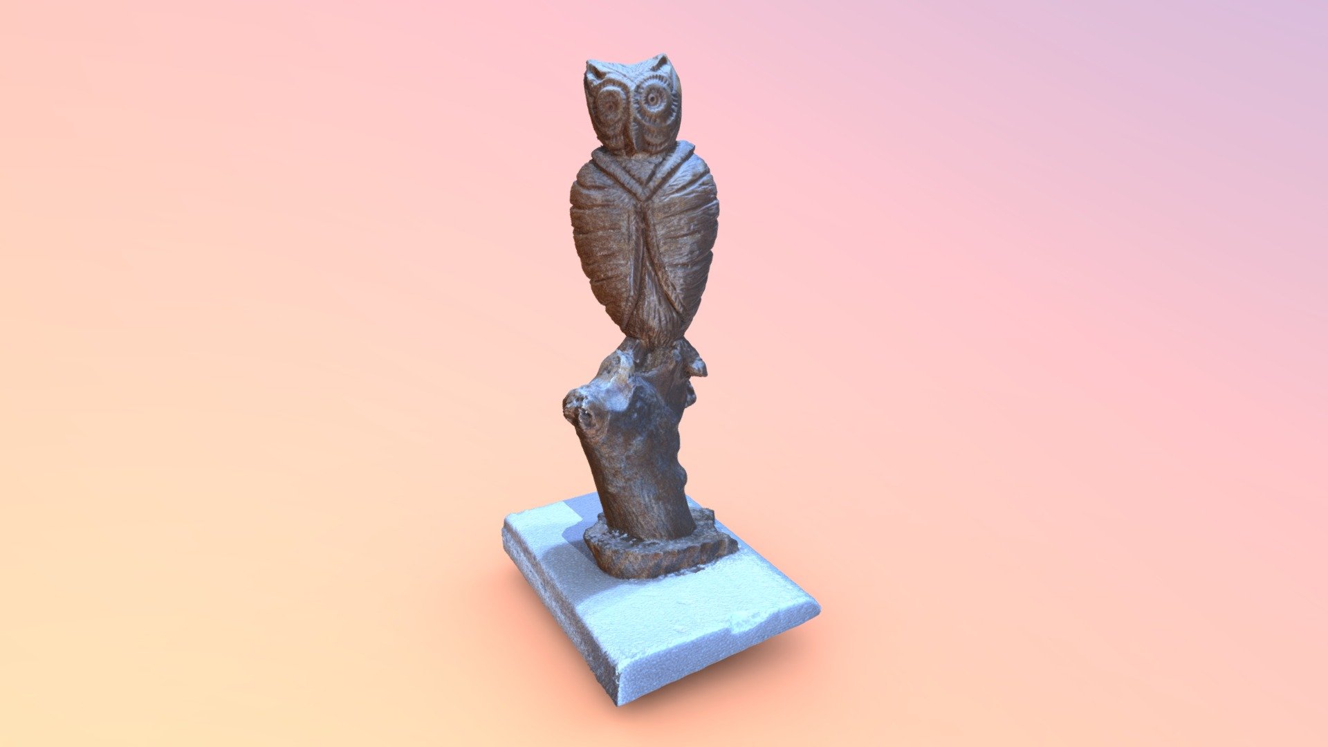 Wooden Owl