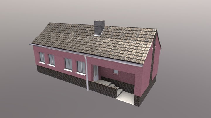European House #3 3D Model