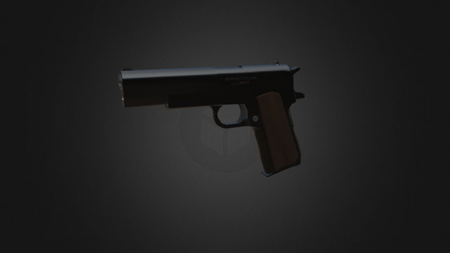 M1911 3D Model