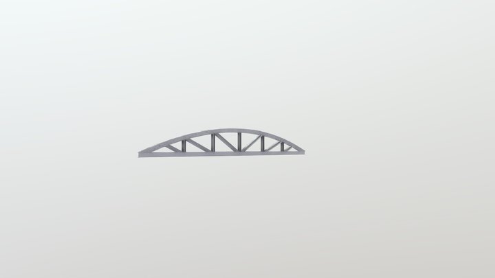 31' Metal Truss 3D Model