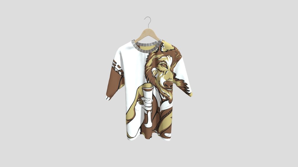 Realistic White Tshirt On Hanger