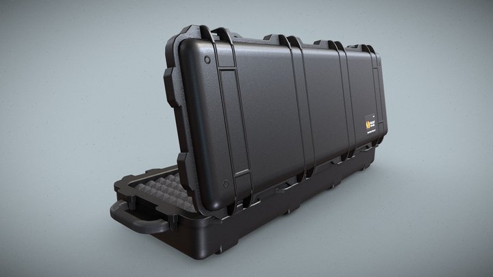 Rifle Case Box 3D Model