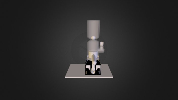 Kolben Bong 3D Model