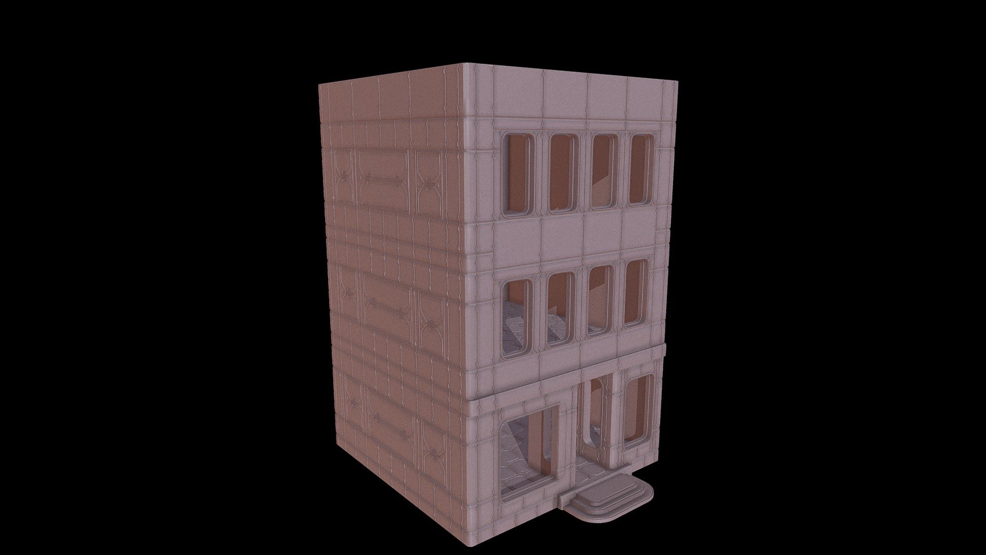 Sci-fi building 28/32mm wargames