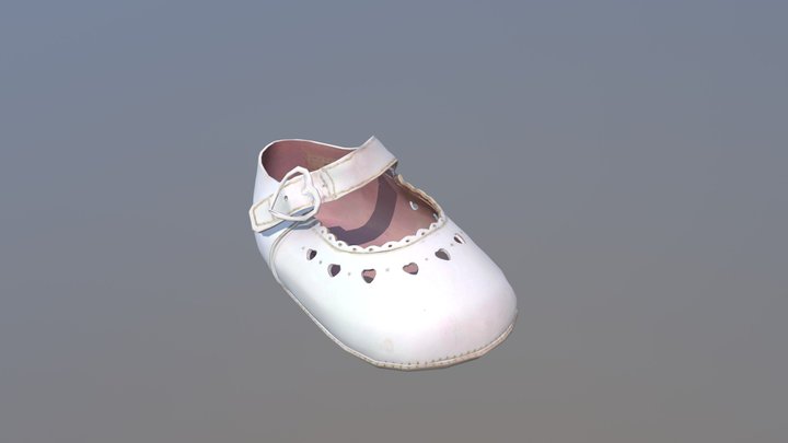 PB132 Shoe Mid 3D Model