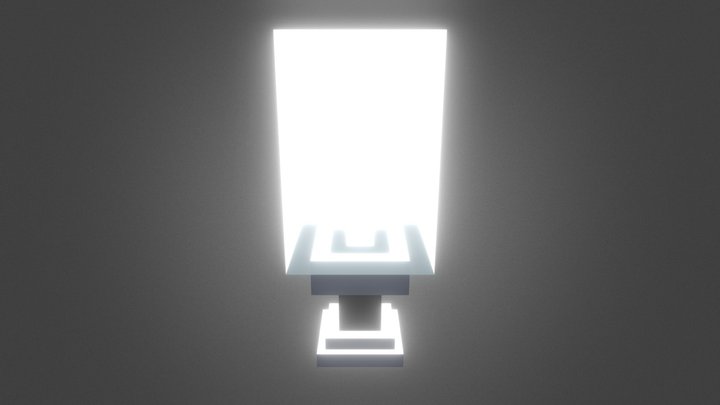 Cube Light Stand 3D Model