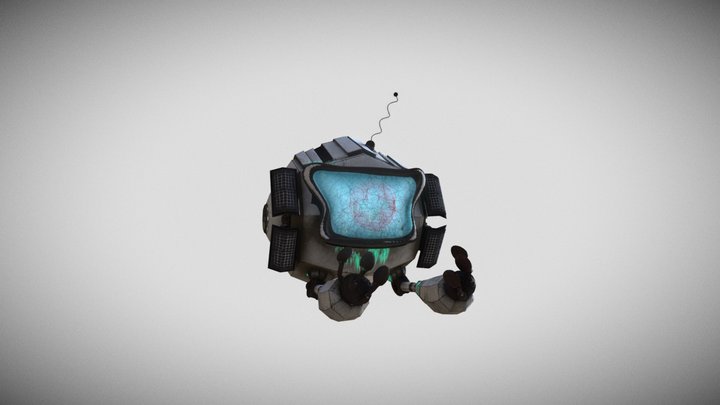 Covi_19 Drone 3D Model
