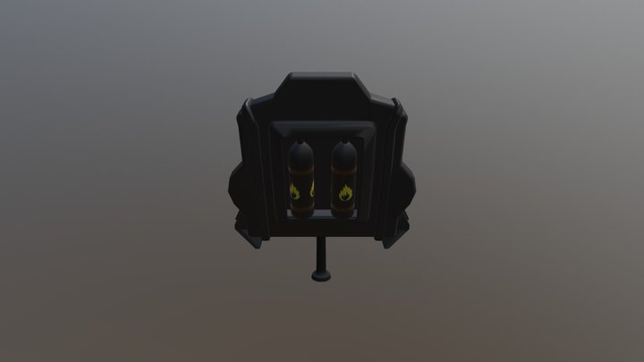 Pilot Seat 3D Model