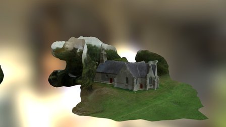 Chapelle Bretagne 3D Model