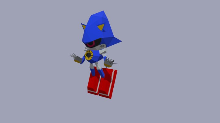 Metal Sonic | 256fes 3D Model