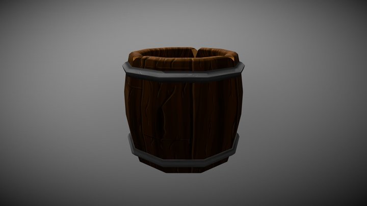Barrel Finished 3D Model
