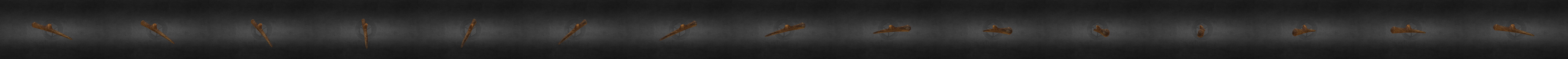 Neolithic Dress Pin 3D Model