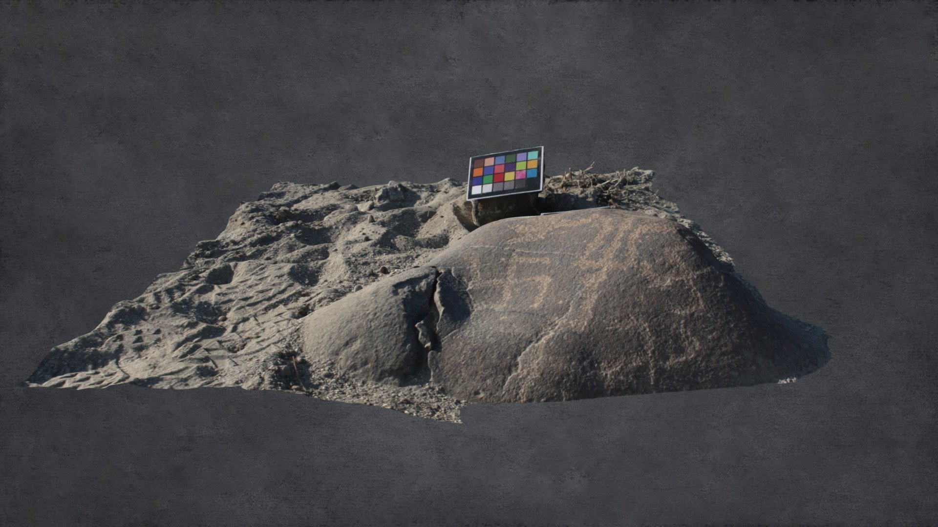 Rock Carving at Chilas (Rock 17) - 3D model by cvlablums [ebe4918 ...