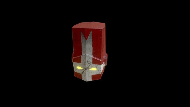 Castle Crashers helmet (Spooky) 3D Model
