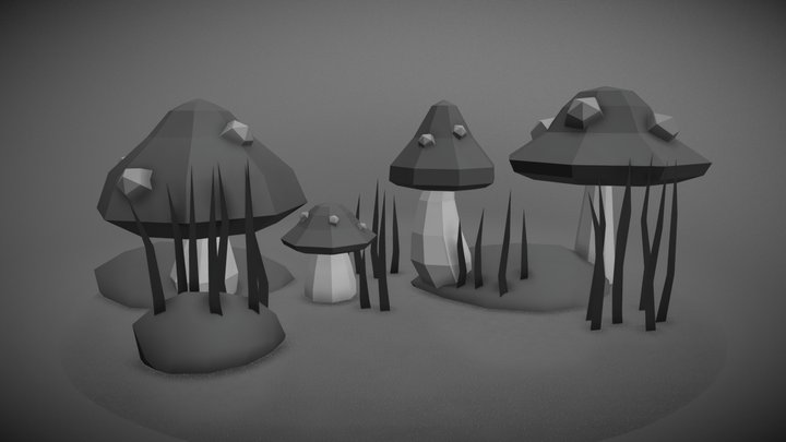 Mushroom Limbo 3D Model